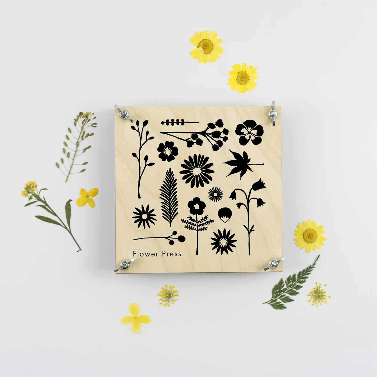 Flower Press - Abstract design
