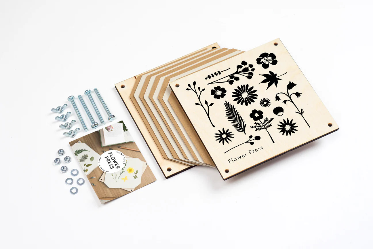 Flower Press - Abstract design
