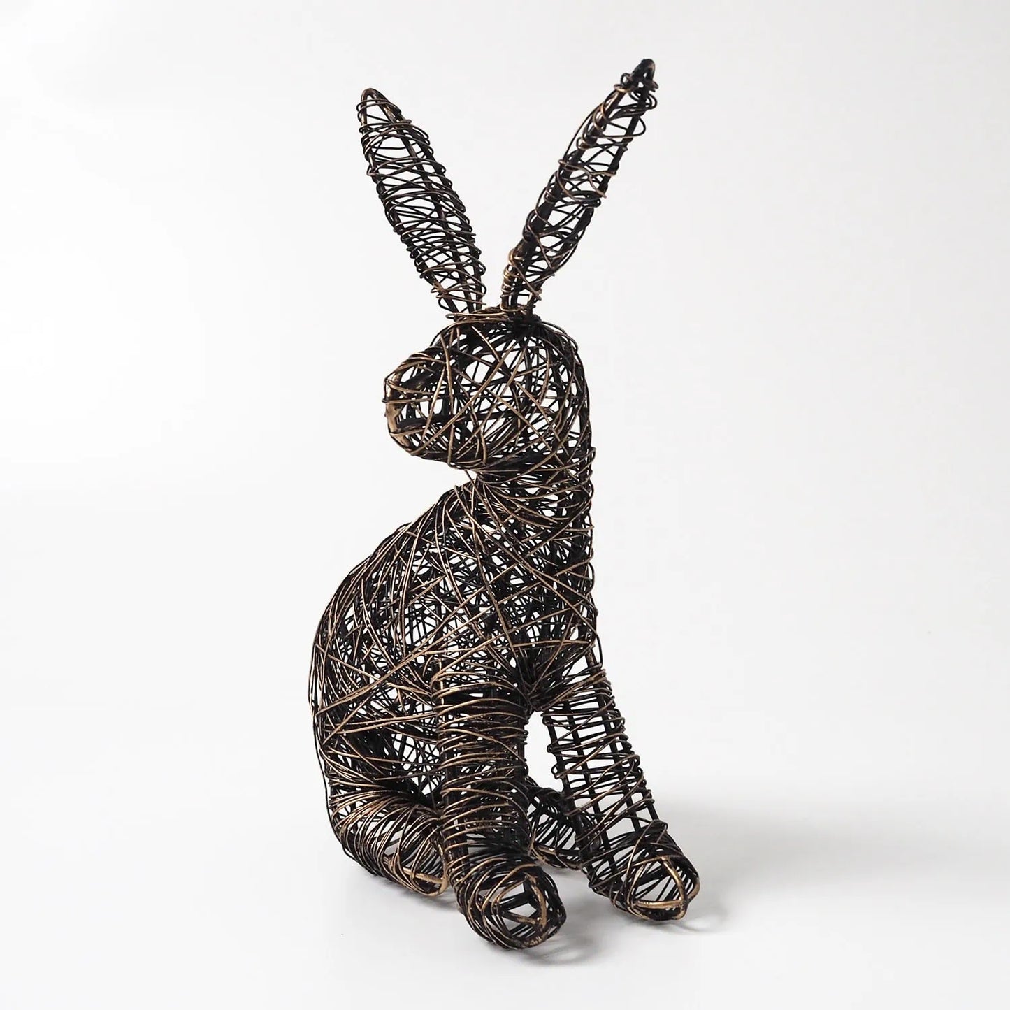 Wire Hare Garden Ornament