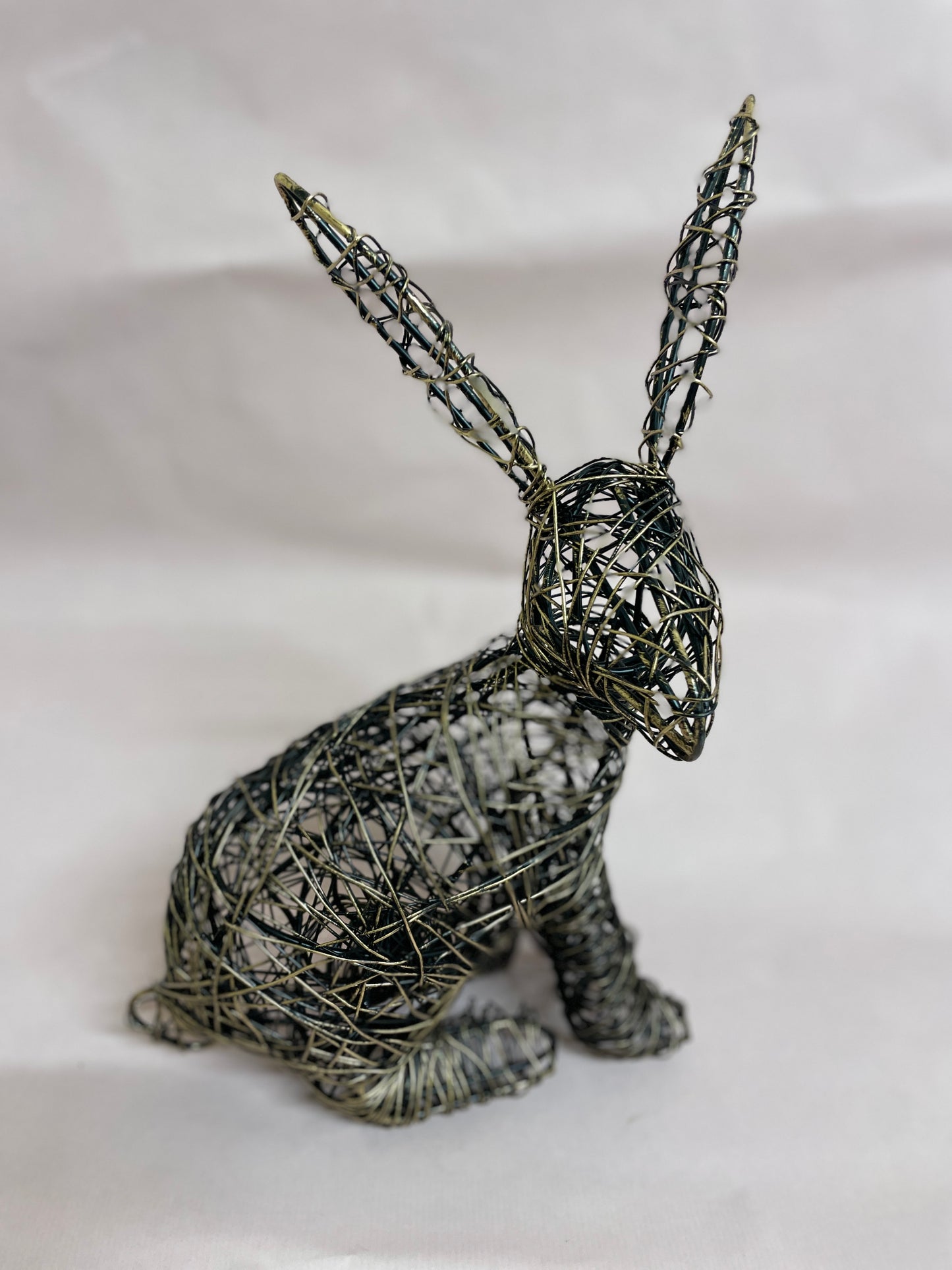 Wire Hare Garden Ornament