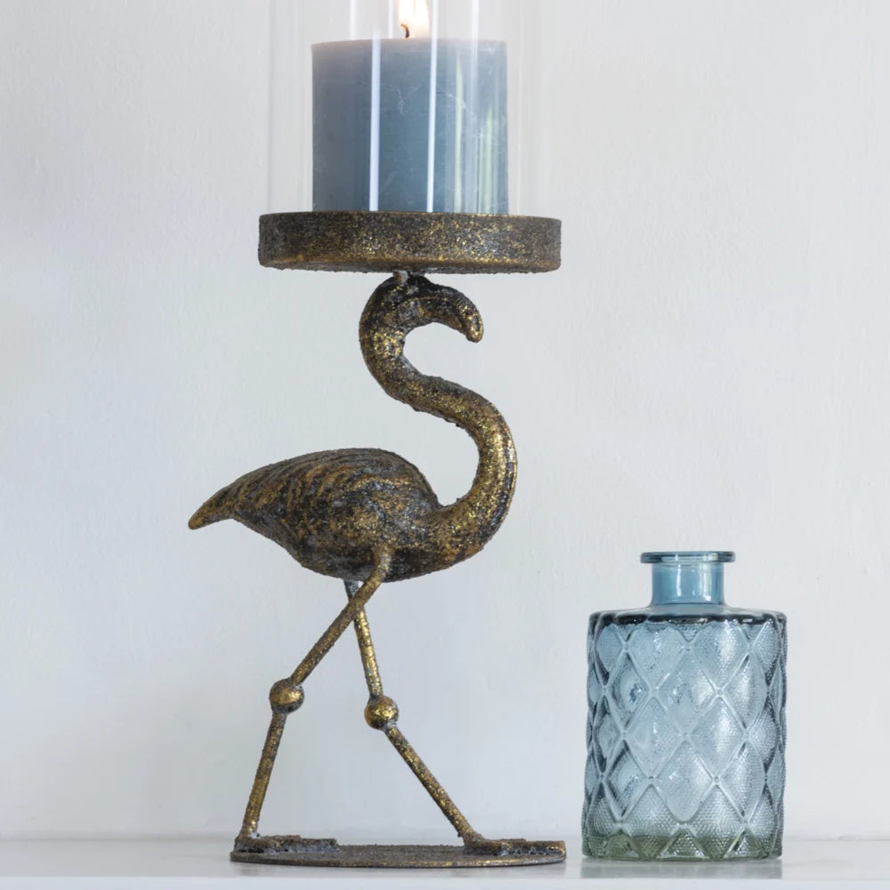 Golden Flamingo Lantern