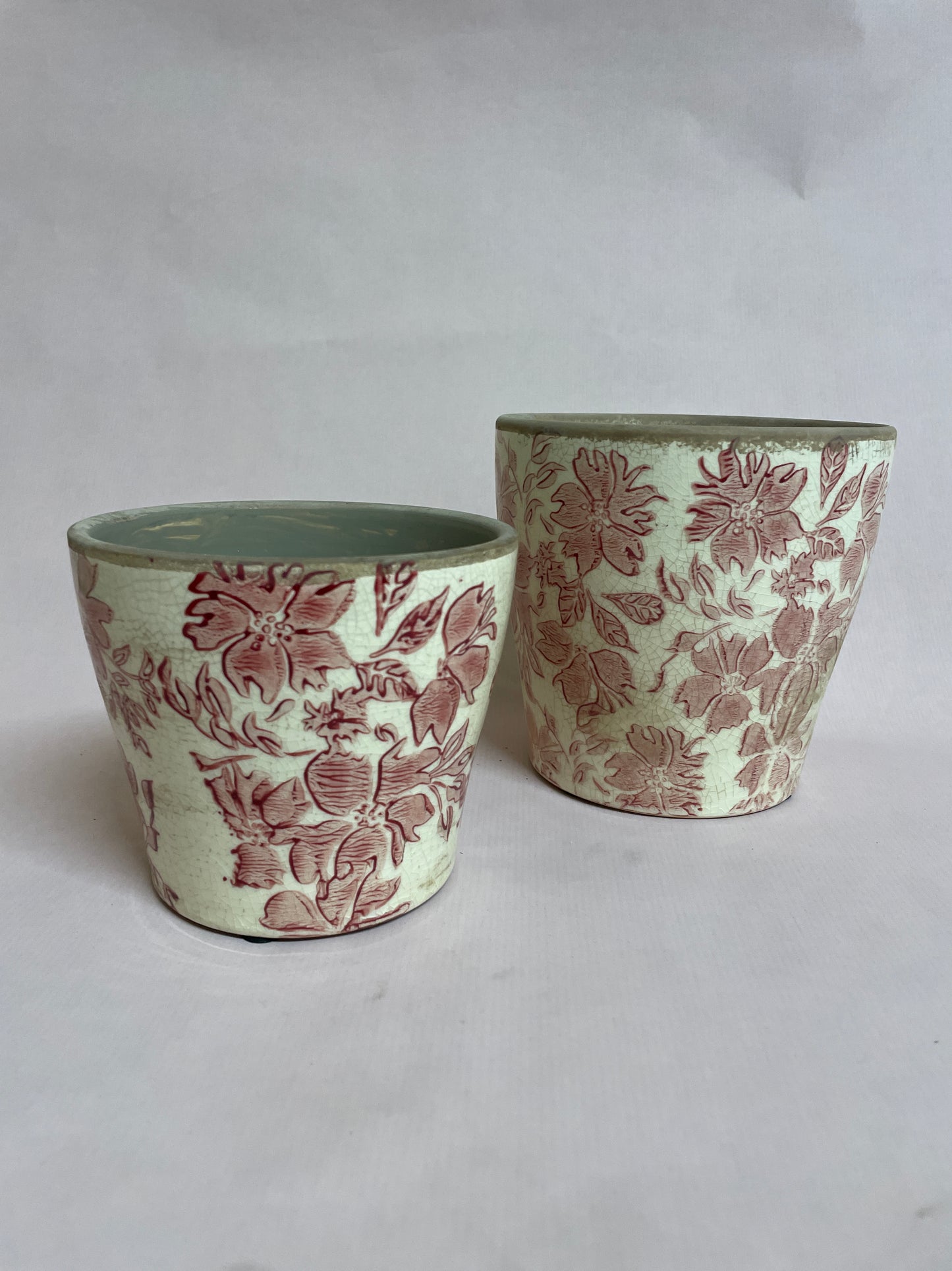Medium red stoneware pot